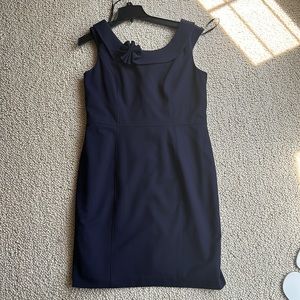 Calvin Klein navy work dress